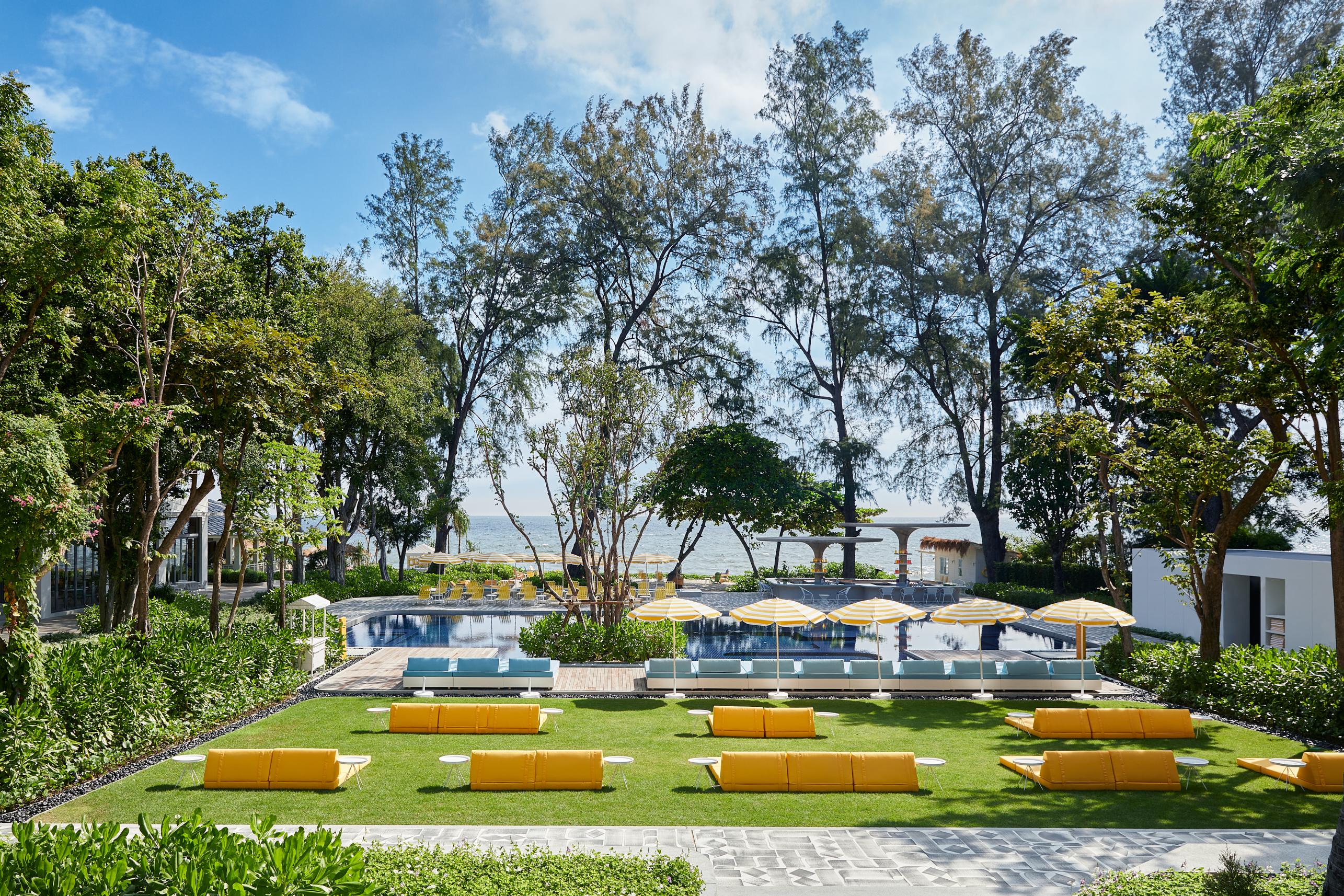 The Standard, Hua Hin Hotel Eksteriør billede The beach at The Standard, Hua Hin